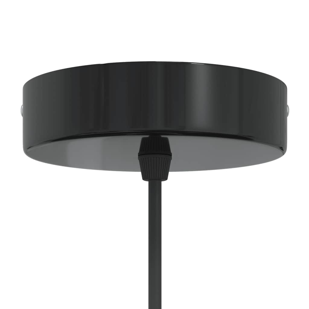 Pendellamper 2 stk høydejusterbar E27 svart Ø 30 cm metall