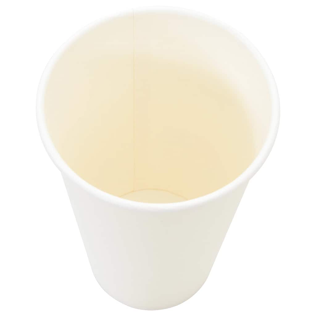 Papir kaffekopper 1000 stk 16oz 400 ml hvit