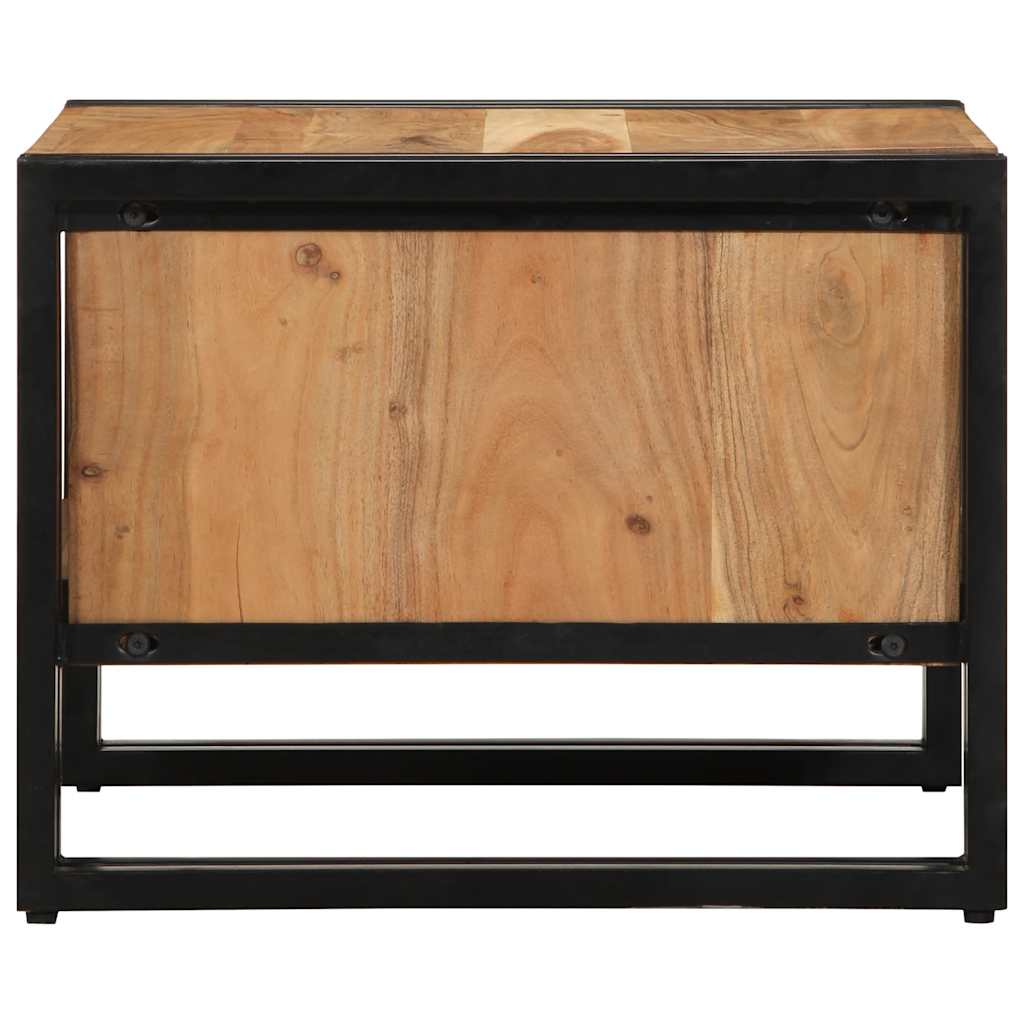 Salongbord 50x50x38 cm heltre akasie