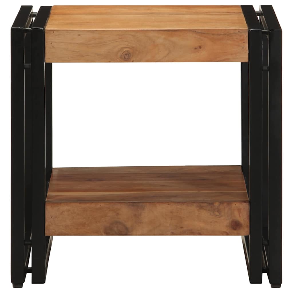 Kaffebord Brun 40 x 40 x 38 cm Solid akasietre