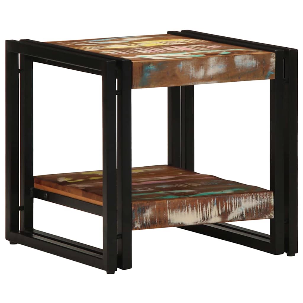 Kaffebord Flerfarget 40 x 40 x 38 cm Massiv Reclaim Tre