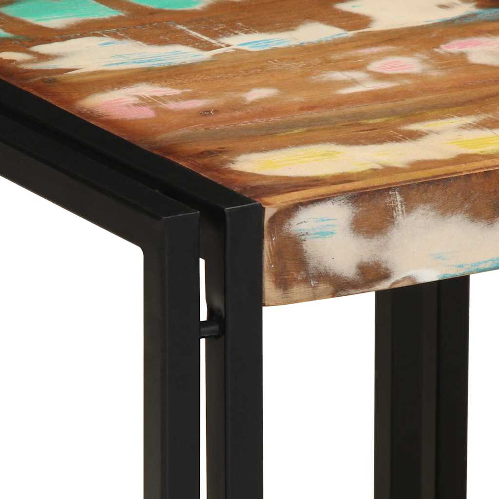 Kaffebord Flerfarget 40 x 40 x 38 cm Massiv Reclaim Tre