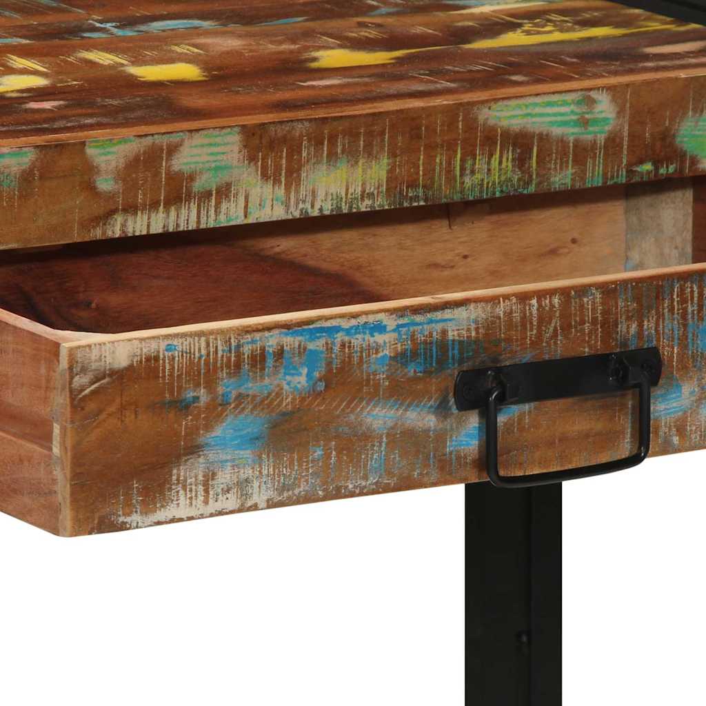 Konsollbord Flerfarget 120 x 33 x 75 cm Massiv Reclaim Tre