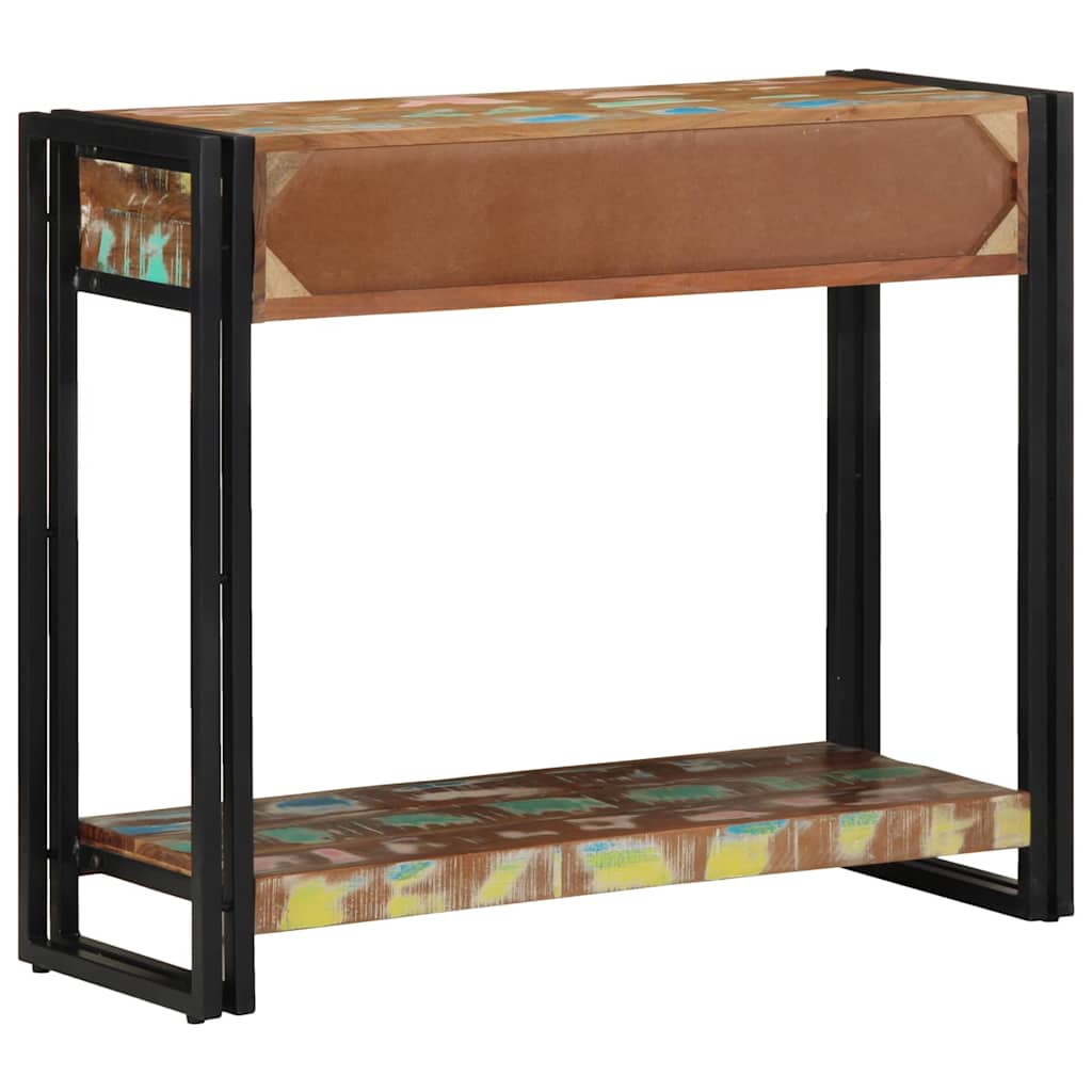Konsollbord Flerfarget 90 x 33 x 75 cm Massiv Reclaim Tre