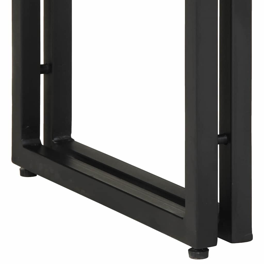 Konsollbord med skuff Brun 120 x 33 x 75 cm Massiv mango tre