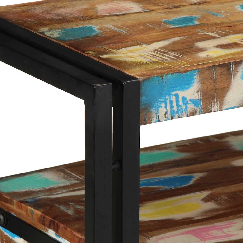 Konsollbord Flerfarget 90 x 33 x 75 cm Massiv Reclaim Tre