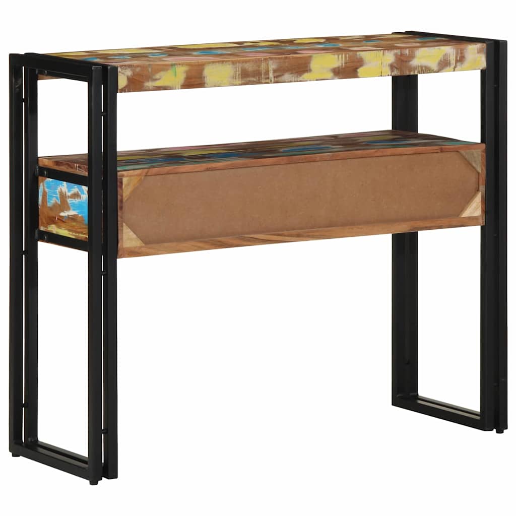 Konsollbord Flerfarget 90 x 33 x 75 cm Massiv Reclaim Tre