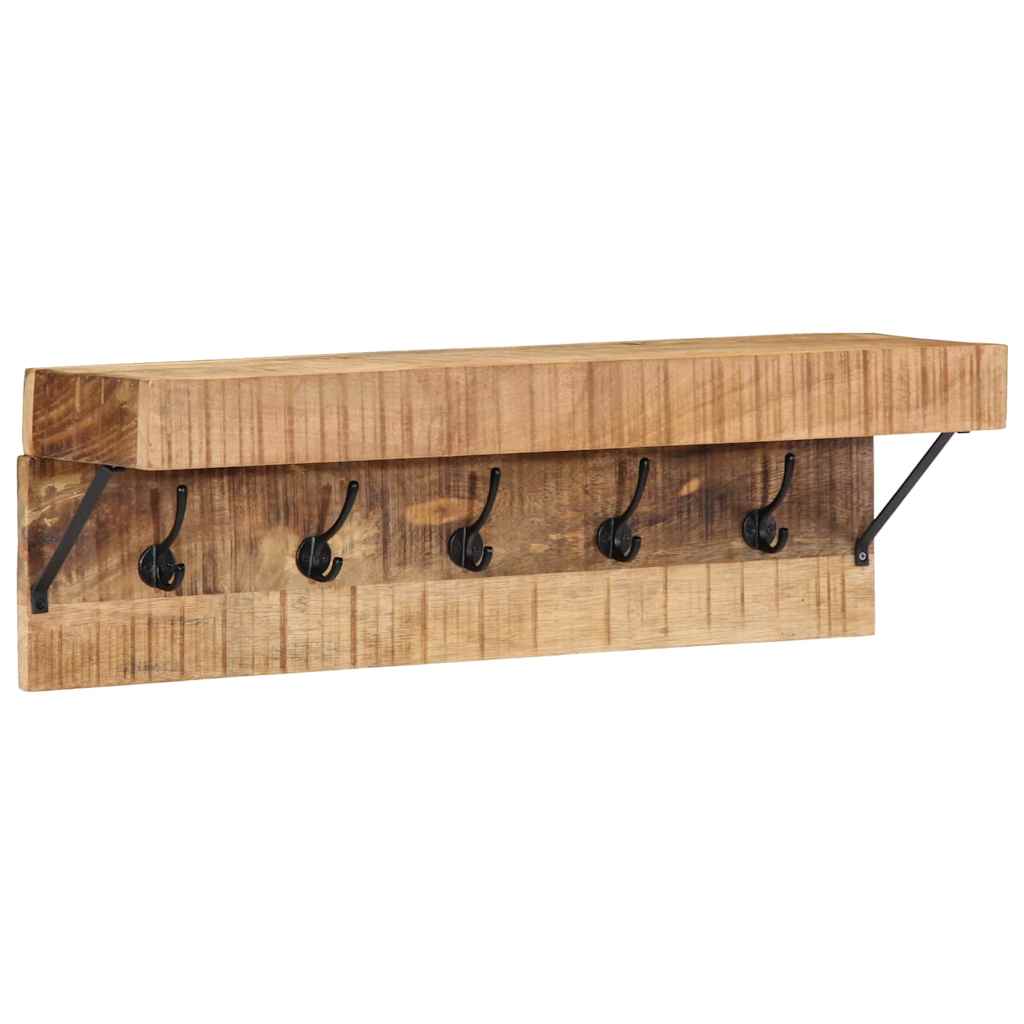 Kleshenger Veggmontert Brun 73 x 19 x 23 cm Massivt mangotre