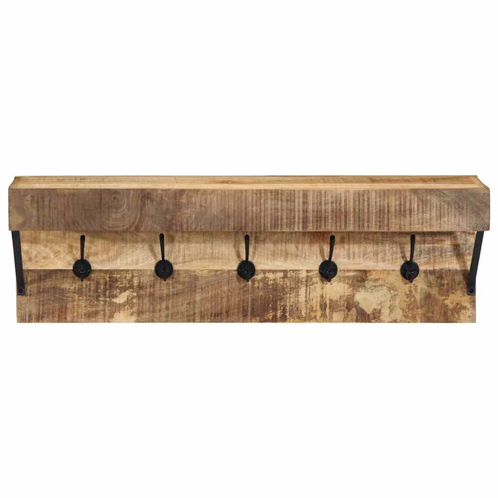 Kleshenger Veggmontert Brun 73 x 19 x 23 cm Massivt mangotre