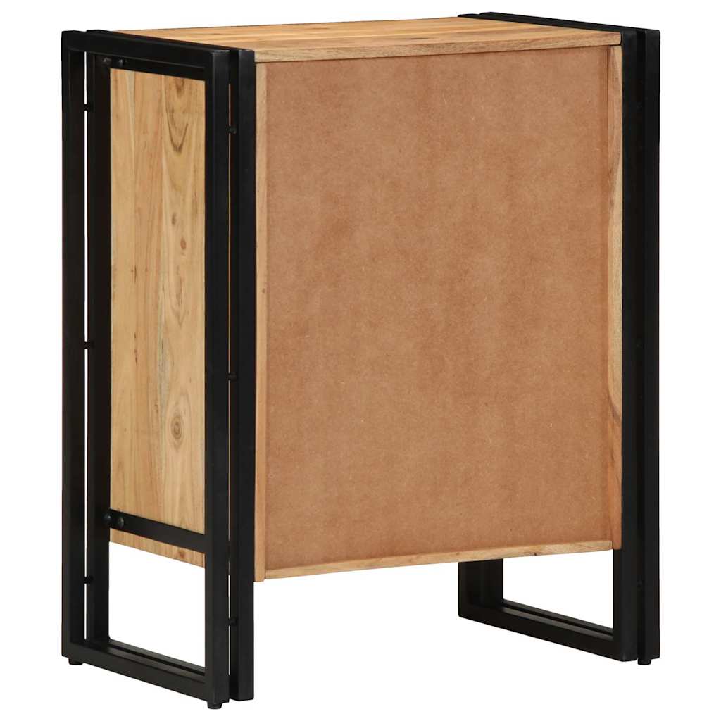 Sko Skap med hylle Brun 56 x 35 x 70 cm Massivt akasietre