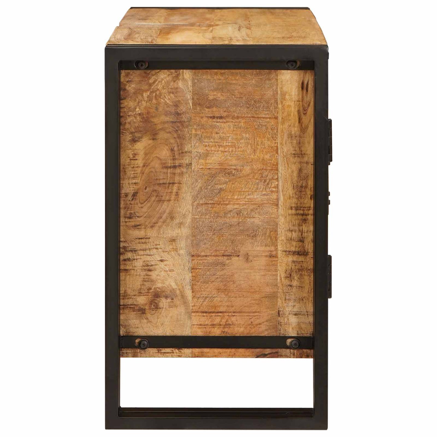 Vaskeskap med hylle Brun 71 x 33 x 58 cm Massiv mango tre