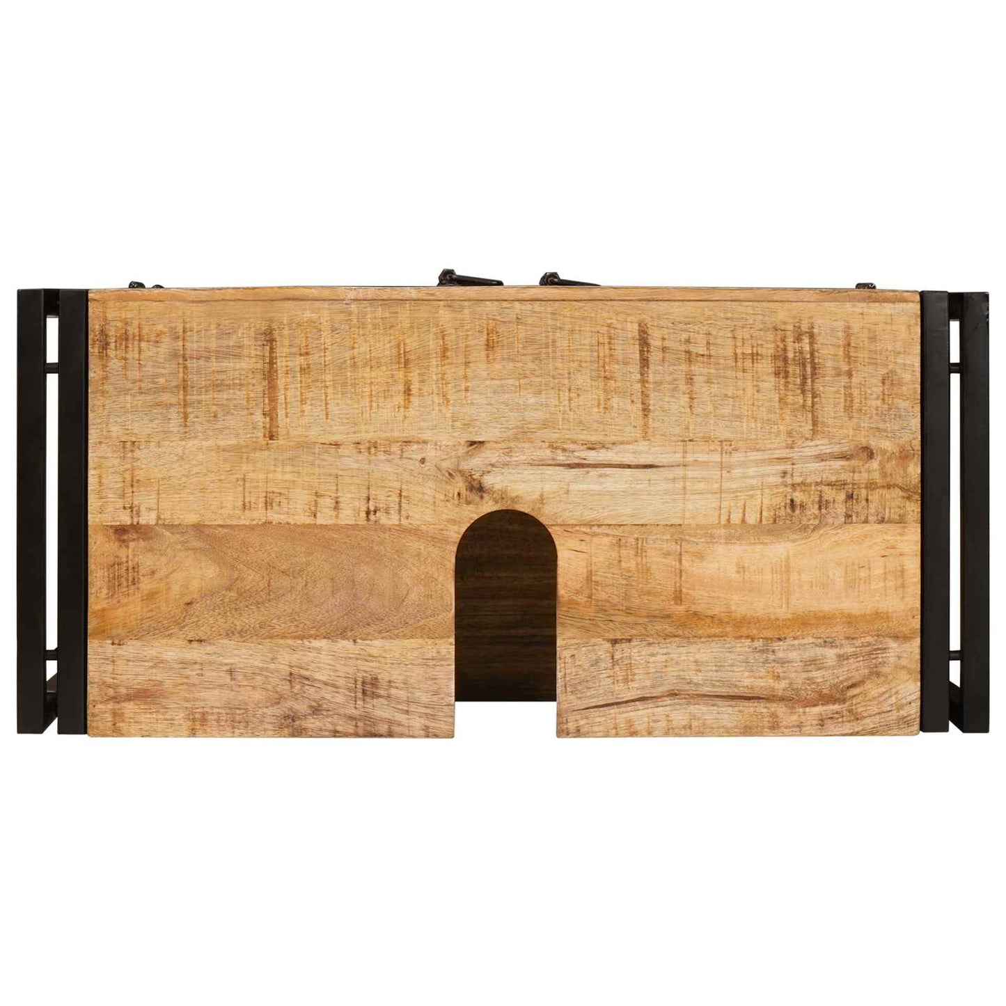 Vaskeskap med hylle Brun 71 x 33 x 58 cm Massiv mango tre