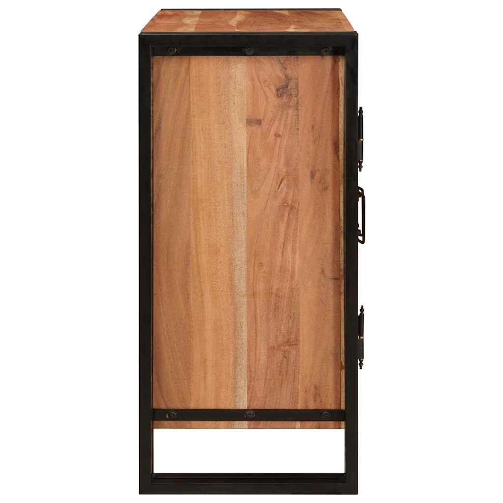 Nattbordskap Brun 66 x 35 x 76 cm heltre akasie