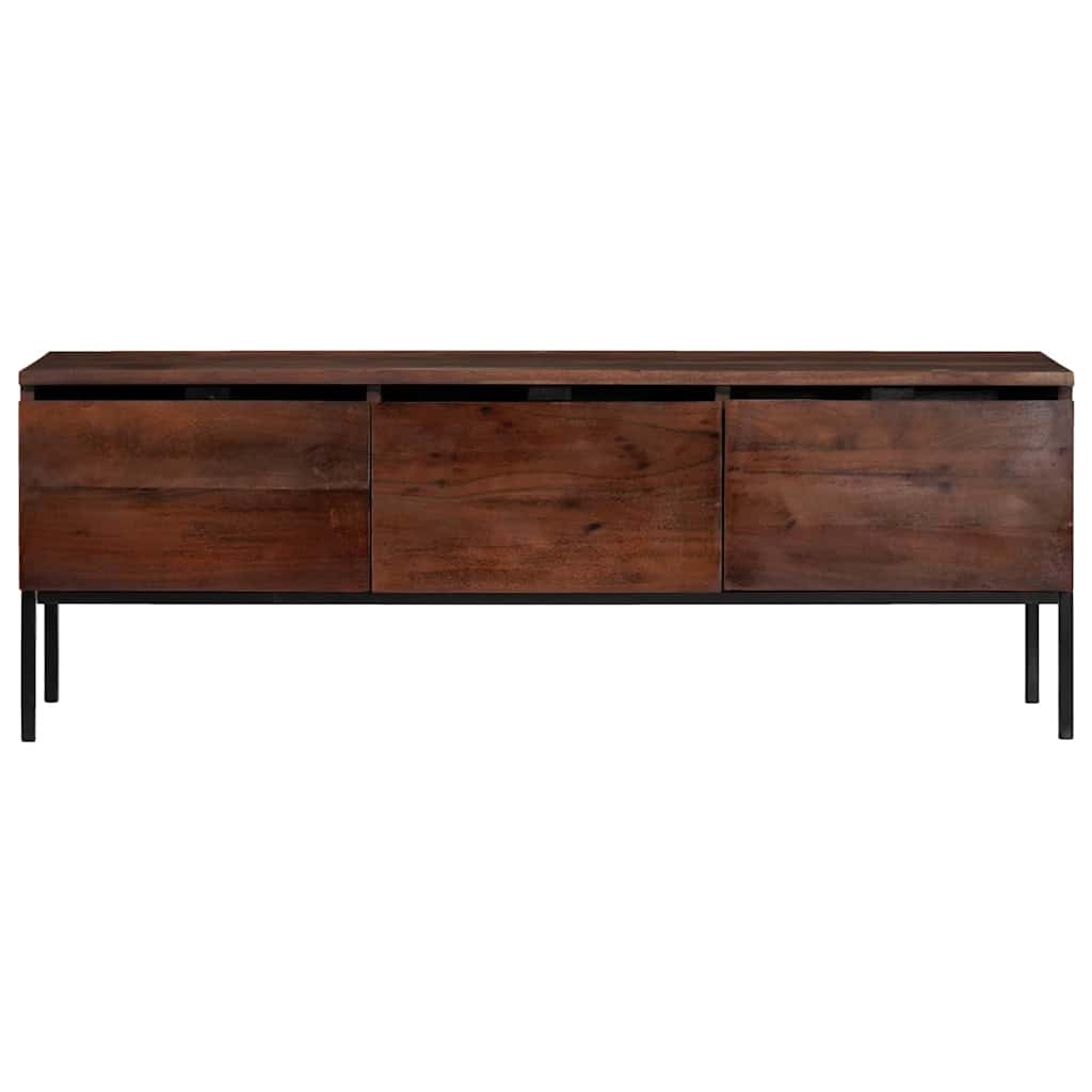 TV-skap med skuff honningbrun 110 x 30 x 36 cm heltre akasie