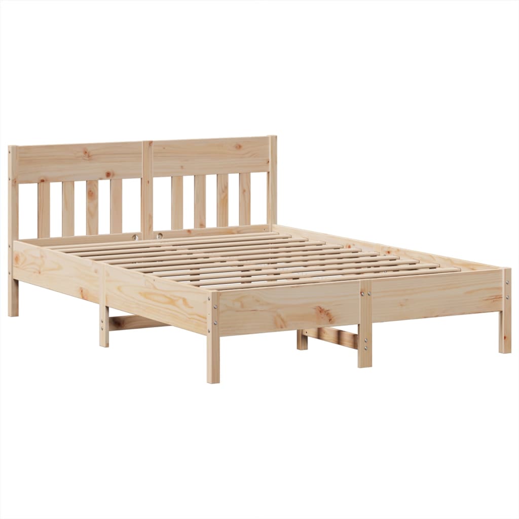 Sengeramme uten madrass 140x200 cm heltre furu