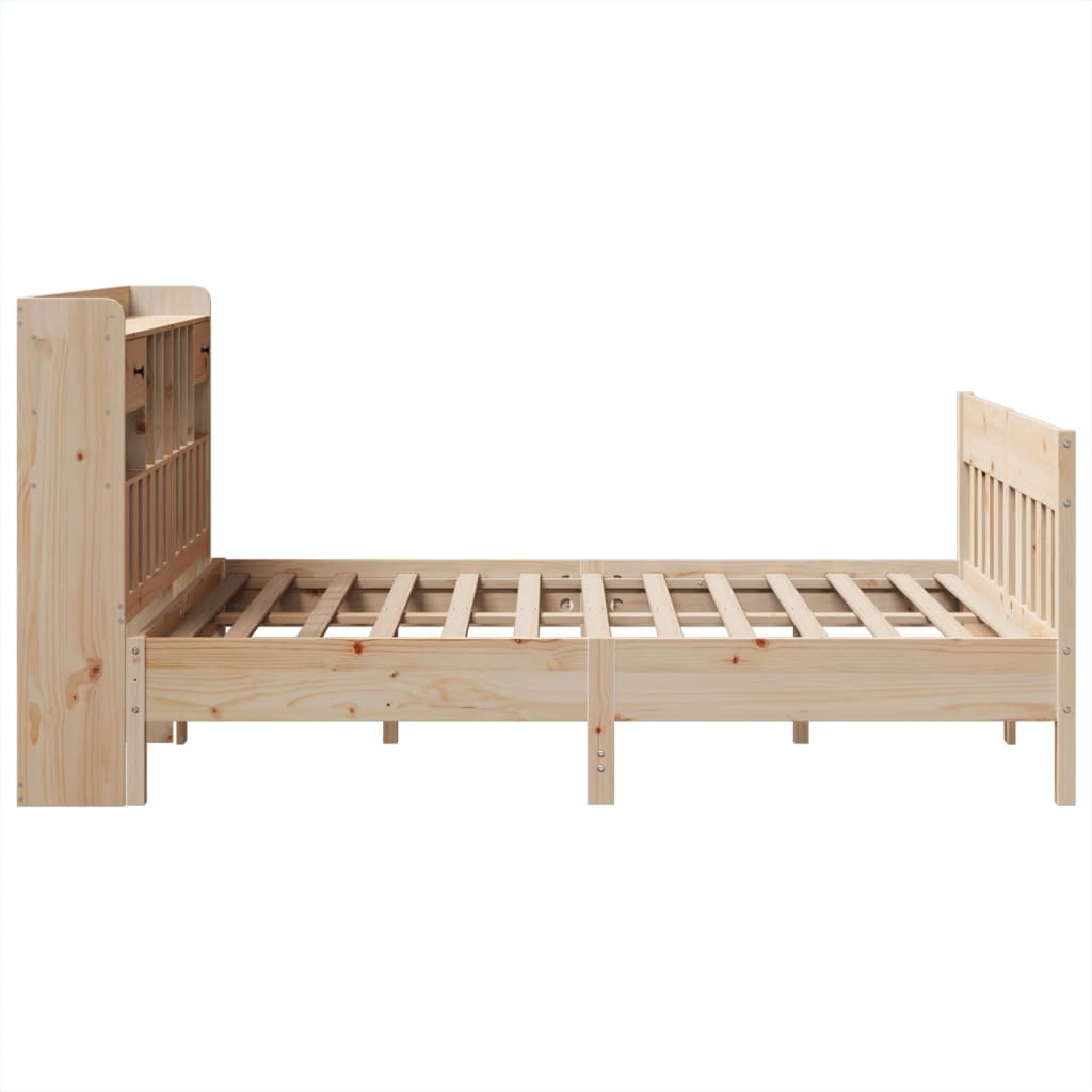 Sengeramme uten madrass 140x200 cm heltre furu
