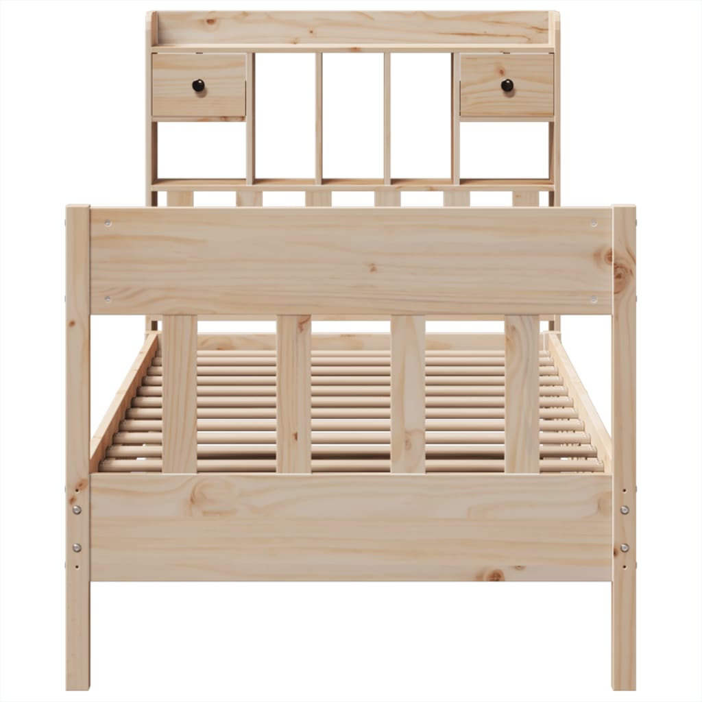 Sengeramme uten madrass 75x190 cm heltre furu
