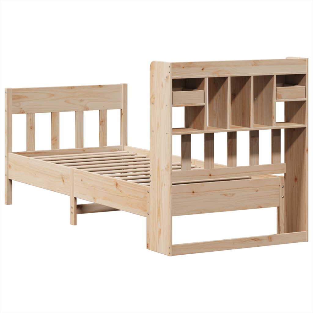 Sengeramme uten madrass 75x190 cm heltre furu