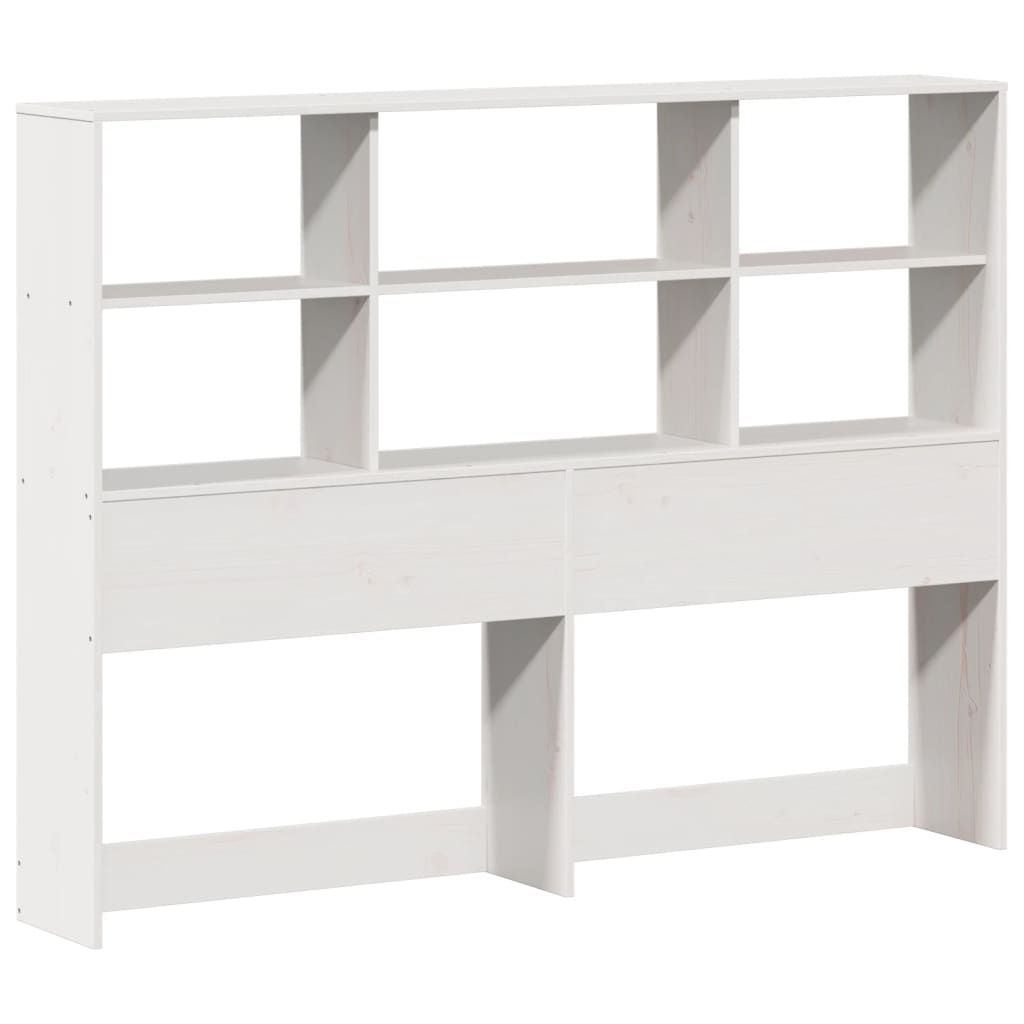 Sengeramme uten madrass hvit 140x190 cm heltre furu