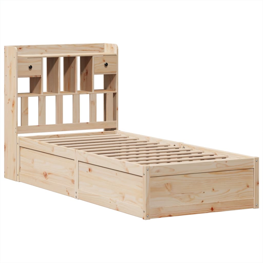 Sengeramme uten madrass 75x190 cm heltre furu