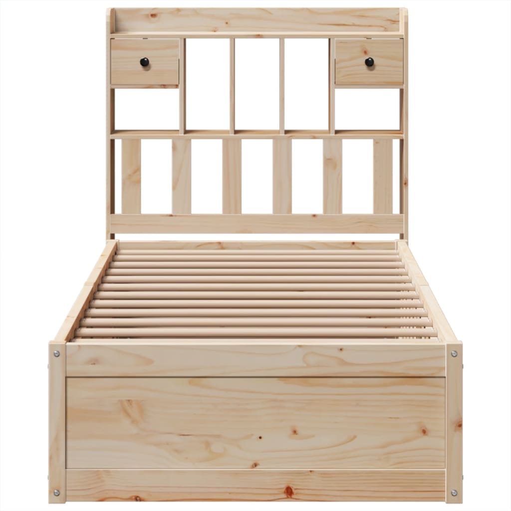 Sengeramme uten madrass 75x190 cm heltre furu