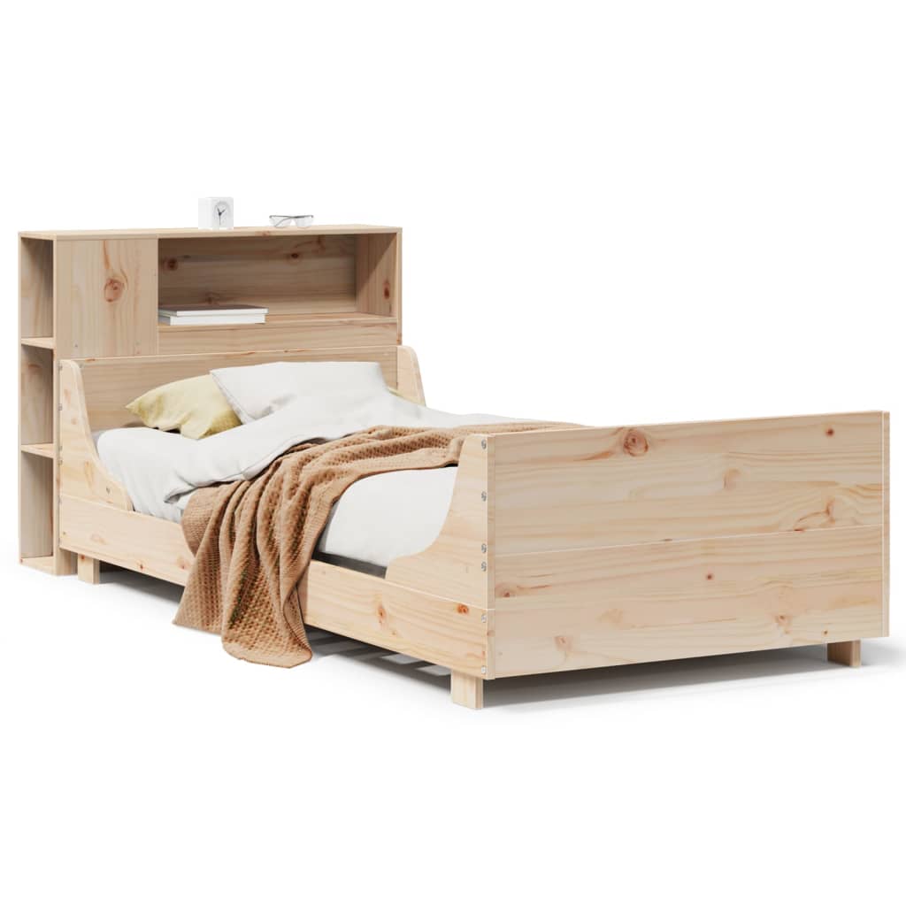 Sengeramme uten madrass 75x190 cm heltre furu
