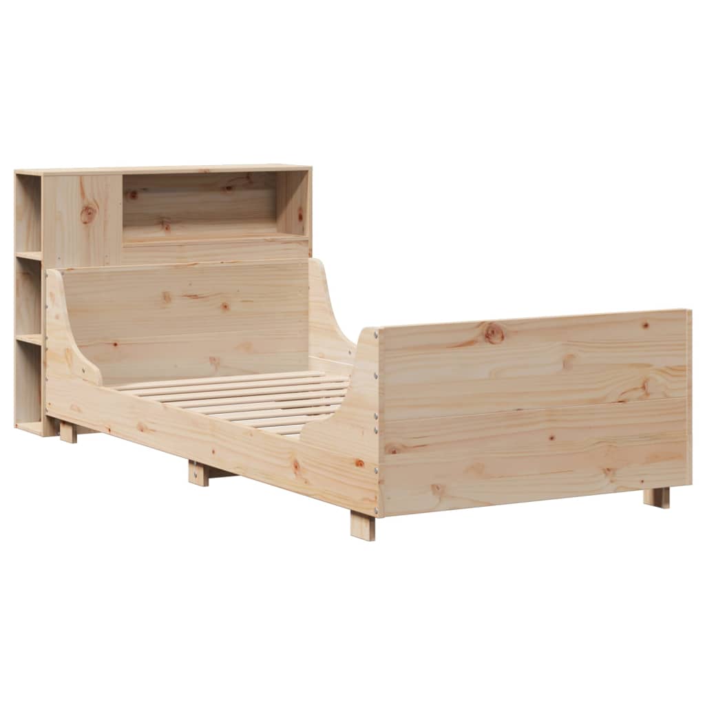 Sengeramme uten madrass 75x190 cm heltre furu