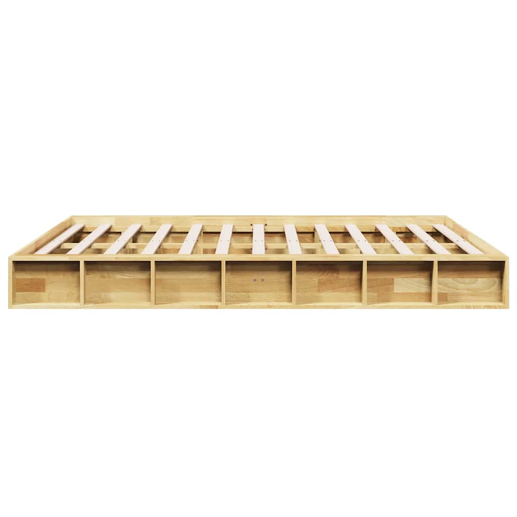 Sengeramme uten Madrass 160x200 cm Heltre Eik