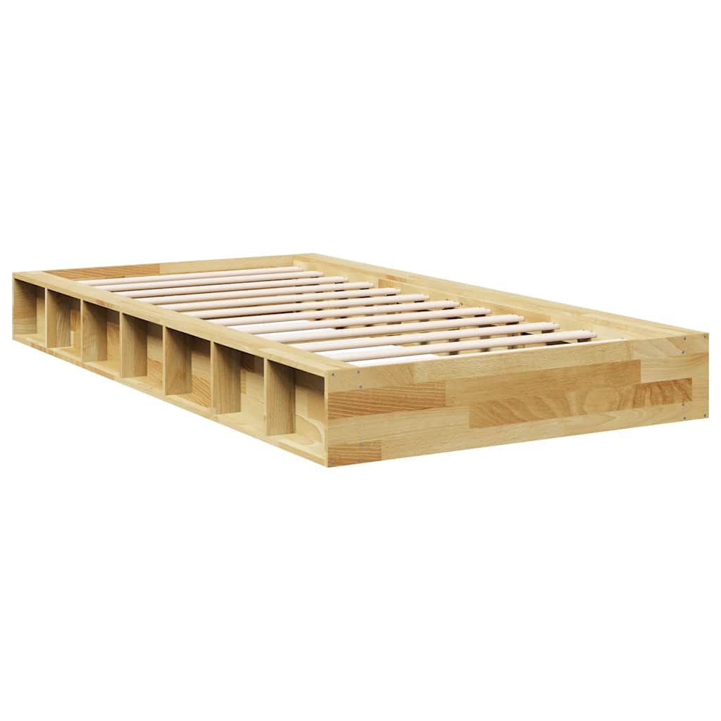 Sengeramme uten Madrass 90x190 cm Heltre Eik