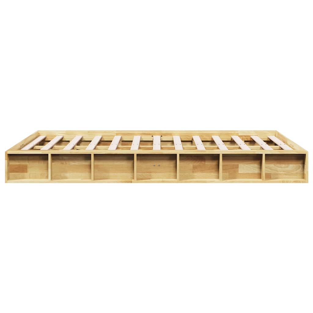 Sengeramme uten Madrass 120x190 cm Heltre Eik