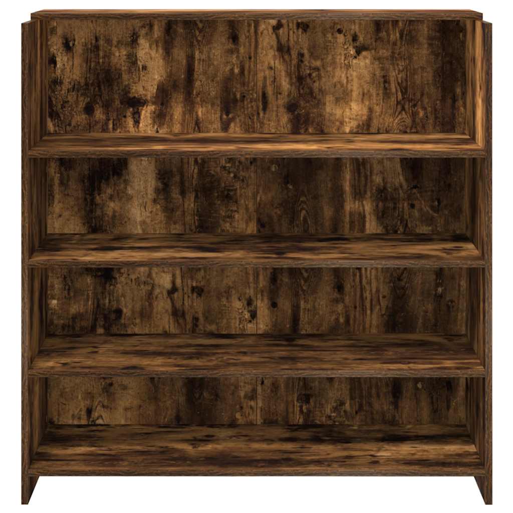 Resepsjonspult røkt eik 100x50x103,5 cm konstruert tre