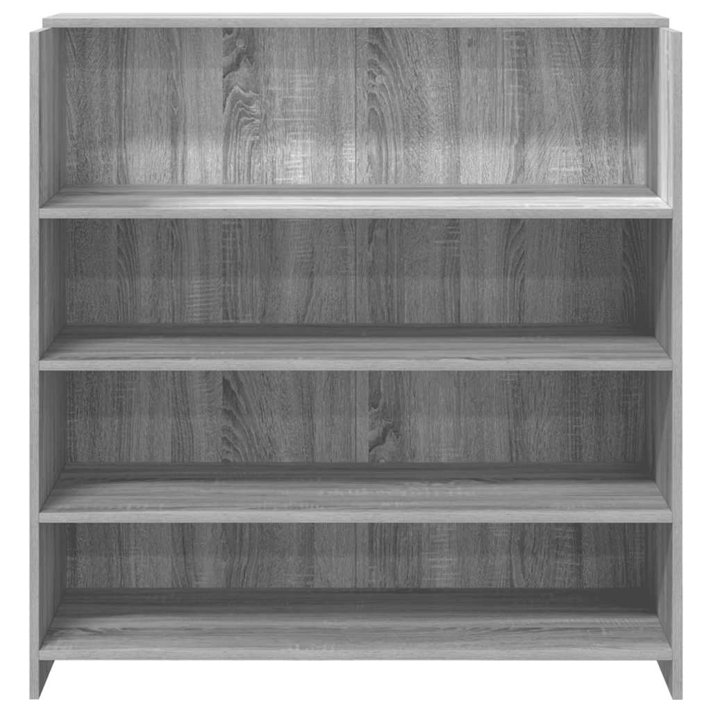 Resepsjonspult grå sonoma 100x50x103,5 cm konstruert tre