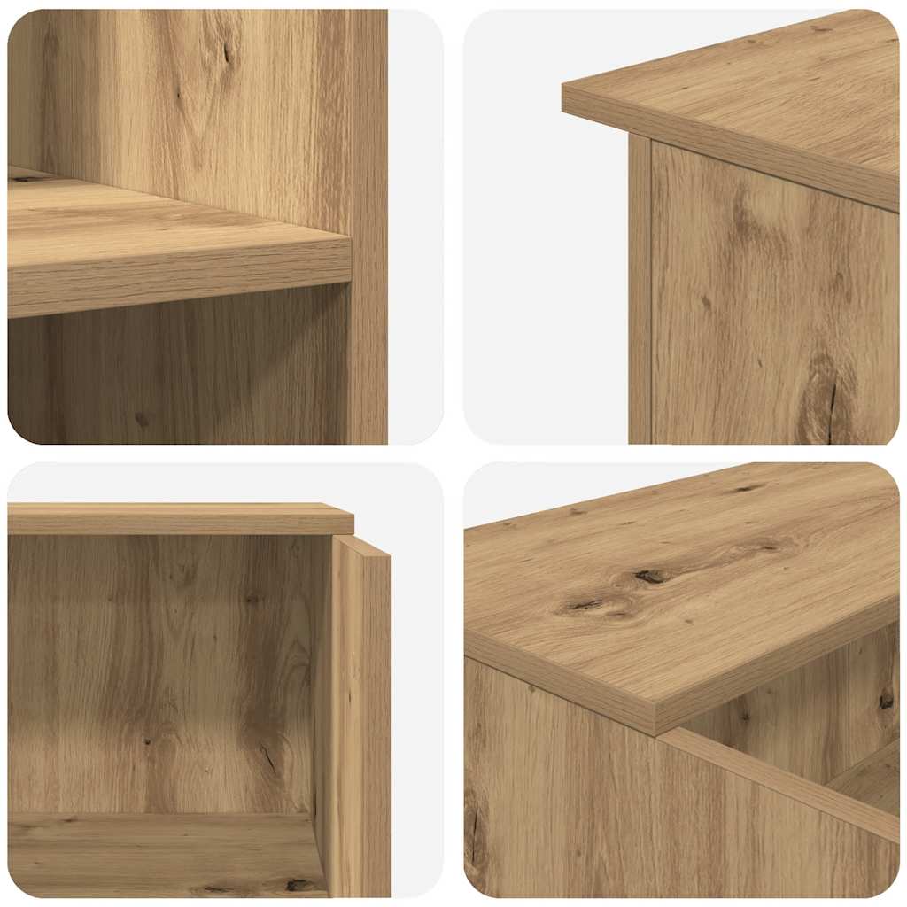 Resepsjonspult artisan eik 100x50x103,5 cm konstruert tre