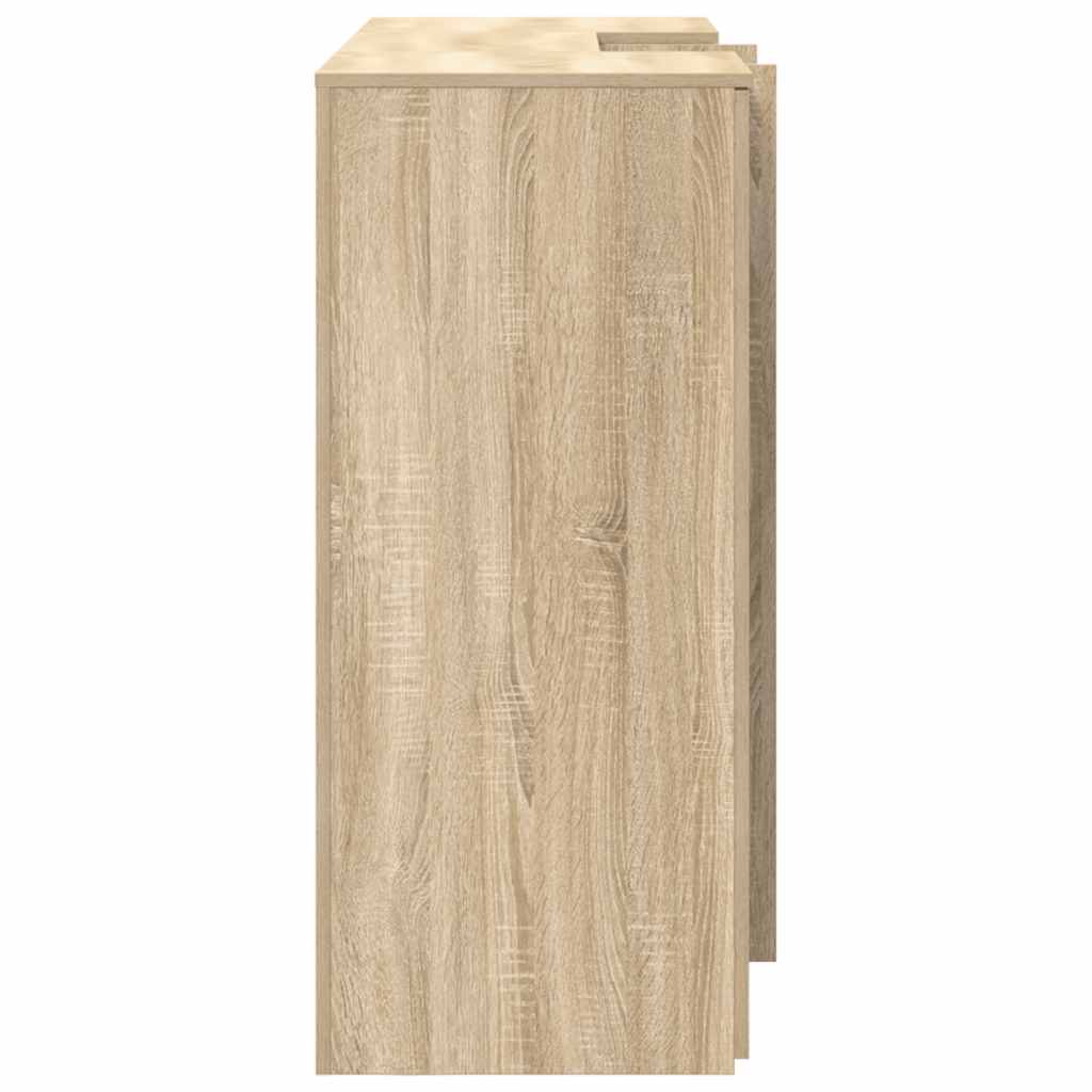 Resepsjonspult sonoma eik 155x50x103,5 cm konstruert tre