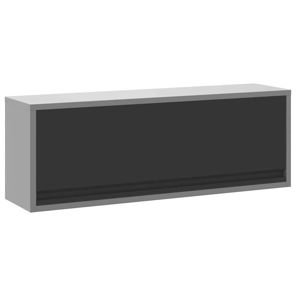 Verktøyskab med lagring Svart og Grå 100 x 25 x 35 cm