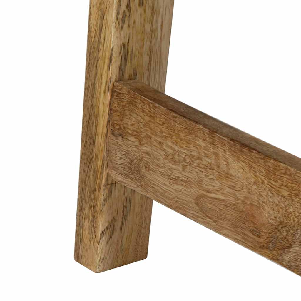 Konsollbord 90x32x75 cm grovt heltre mangotre
