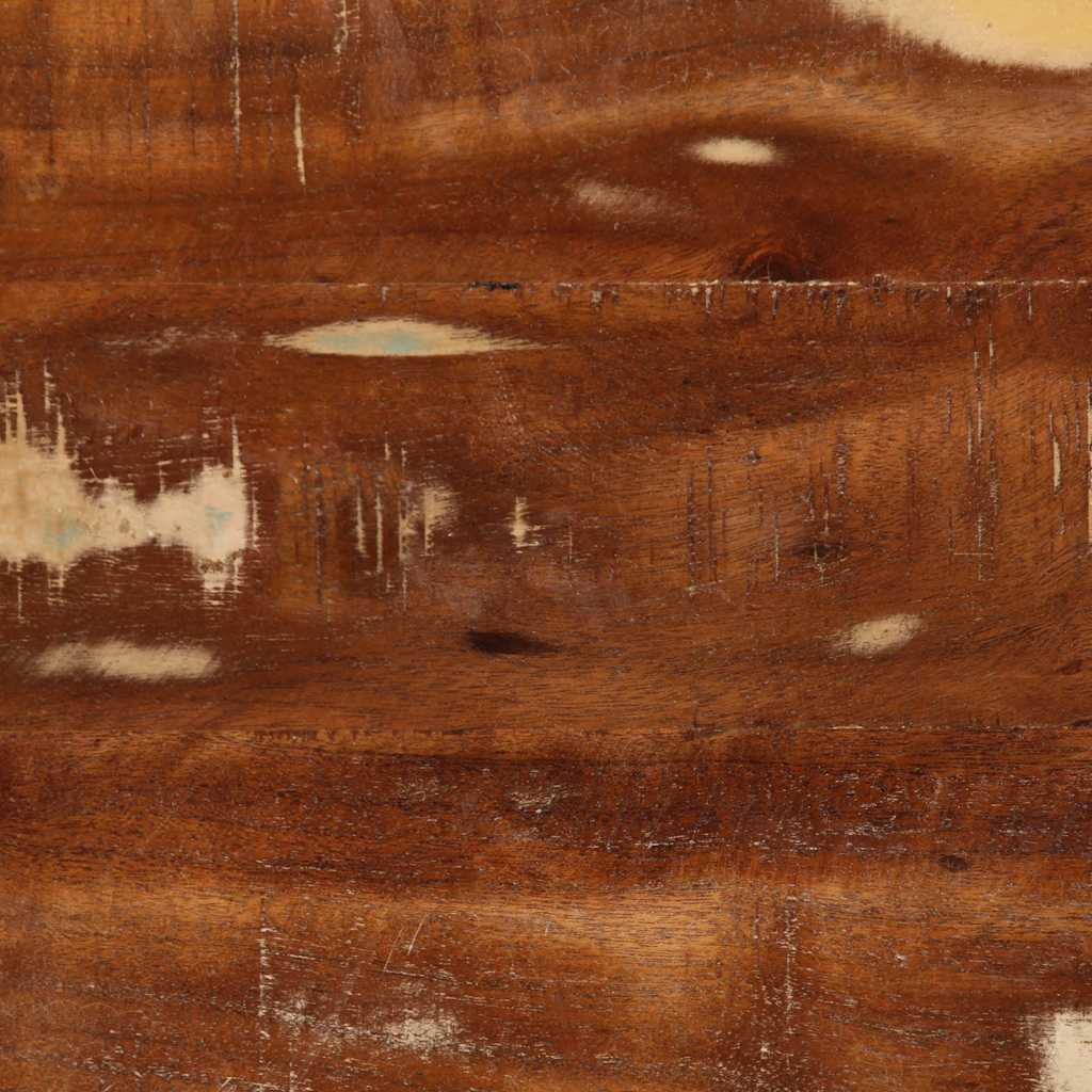 Veggmontert TV-benk 100x32x25 cm gjenvunnet heltre