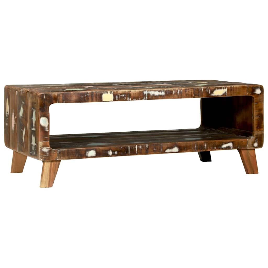 Kaffebord Flerfarget 90 x 50 x 35 cm Massiv Reclaim Tre