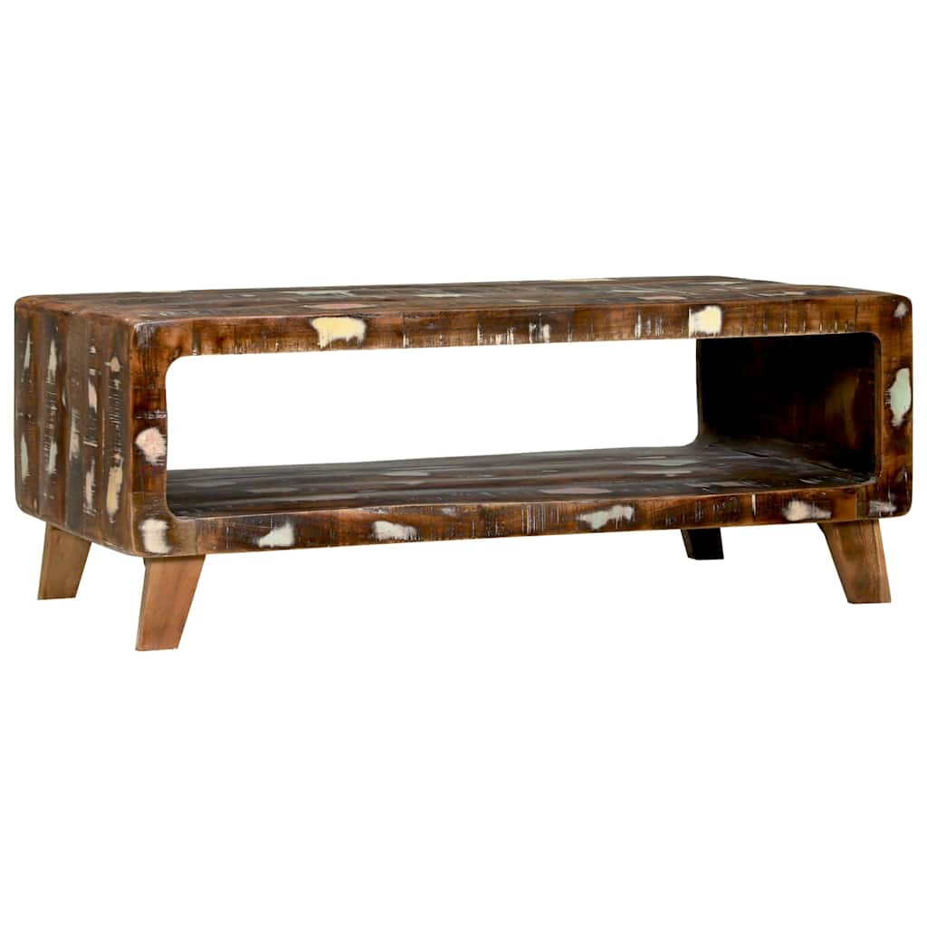 Kaffebord Flerfarget 90 x 50 x 35 cm Massiv Reclaim Tre