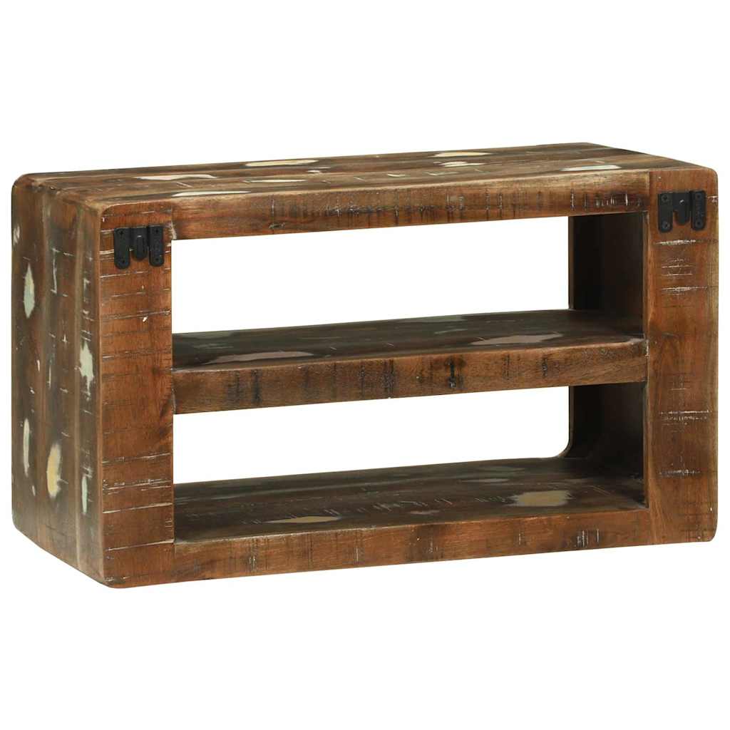 TV-skap Flerfarget 60 x 32 x 36 cm Massivt gjenvunnet tre