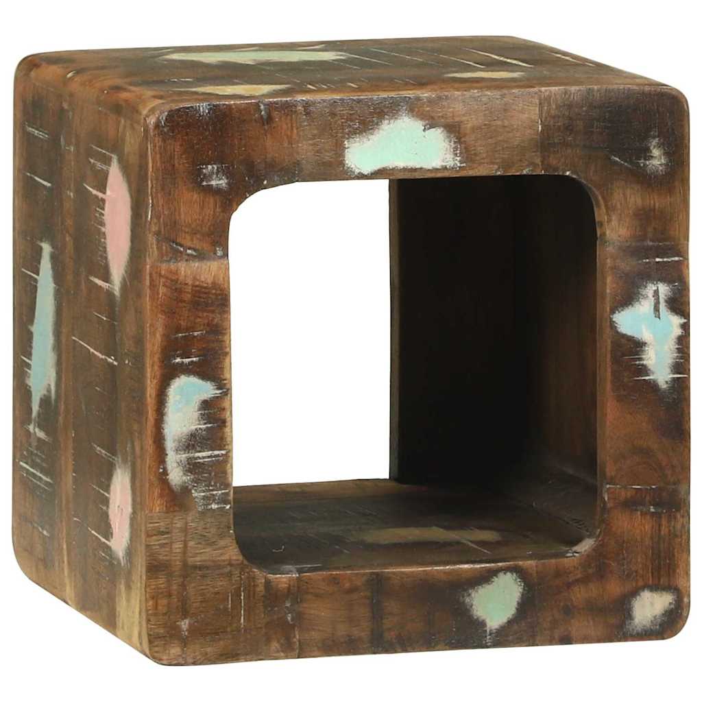TV Enheter 2 pcs Flerfarget 36 x 30 x 36 cm Massiv Reclaim Tre