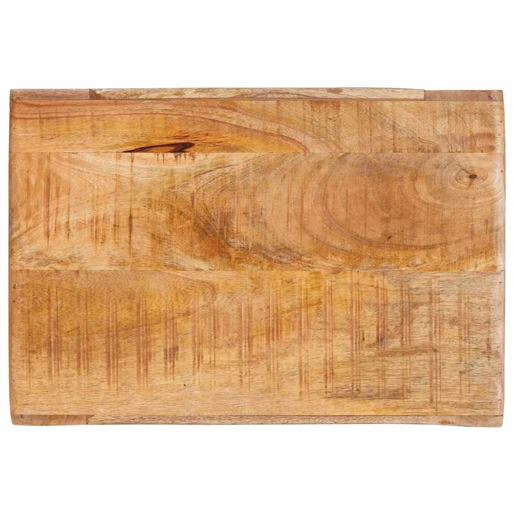 Vinhylle med lagring Brun 44 x 30 x 35 cm Massiv mango tre