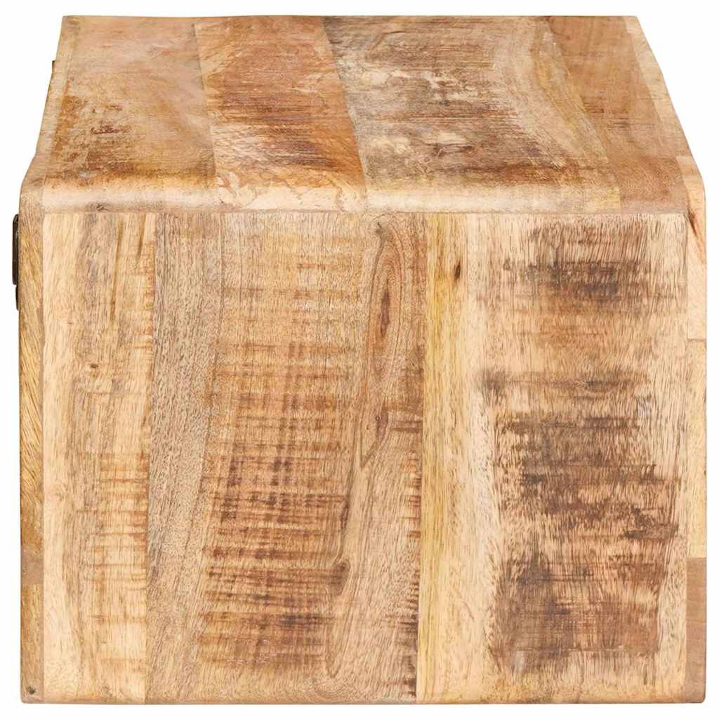 Nattbord 2 pcs Brun 45 x 30 x 24 cm Massiv mango tre
