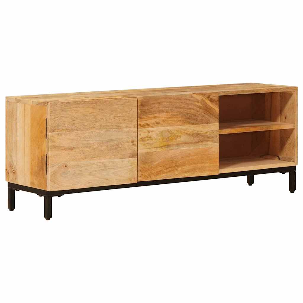 Oppbevaringsskap med dør Brun 110 x 30 x 40 cm Massiv mango tre