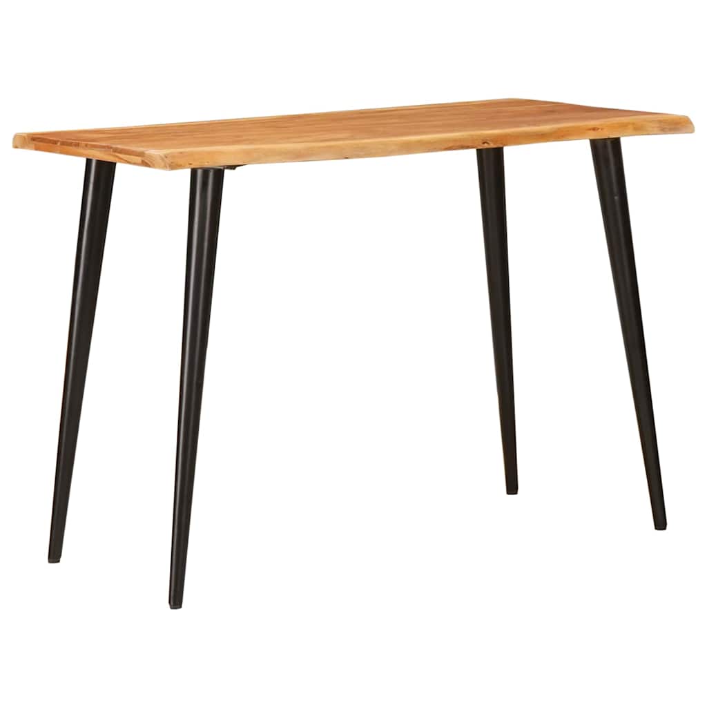 Spisebord Brun og svart 110 x 55 x 78 cm Massiv mango tre