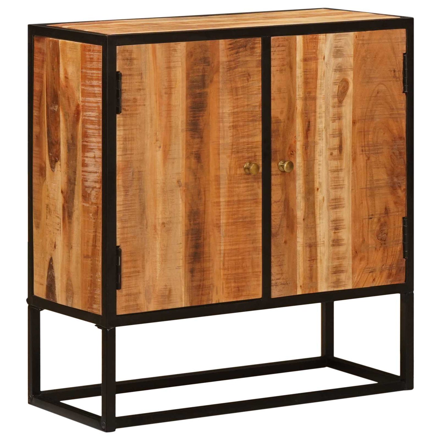 Serviesskap Beta Naturlig 70 x 30 x 75 cm Solid akasietre vidaXL