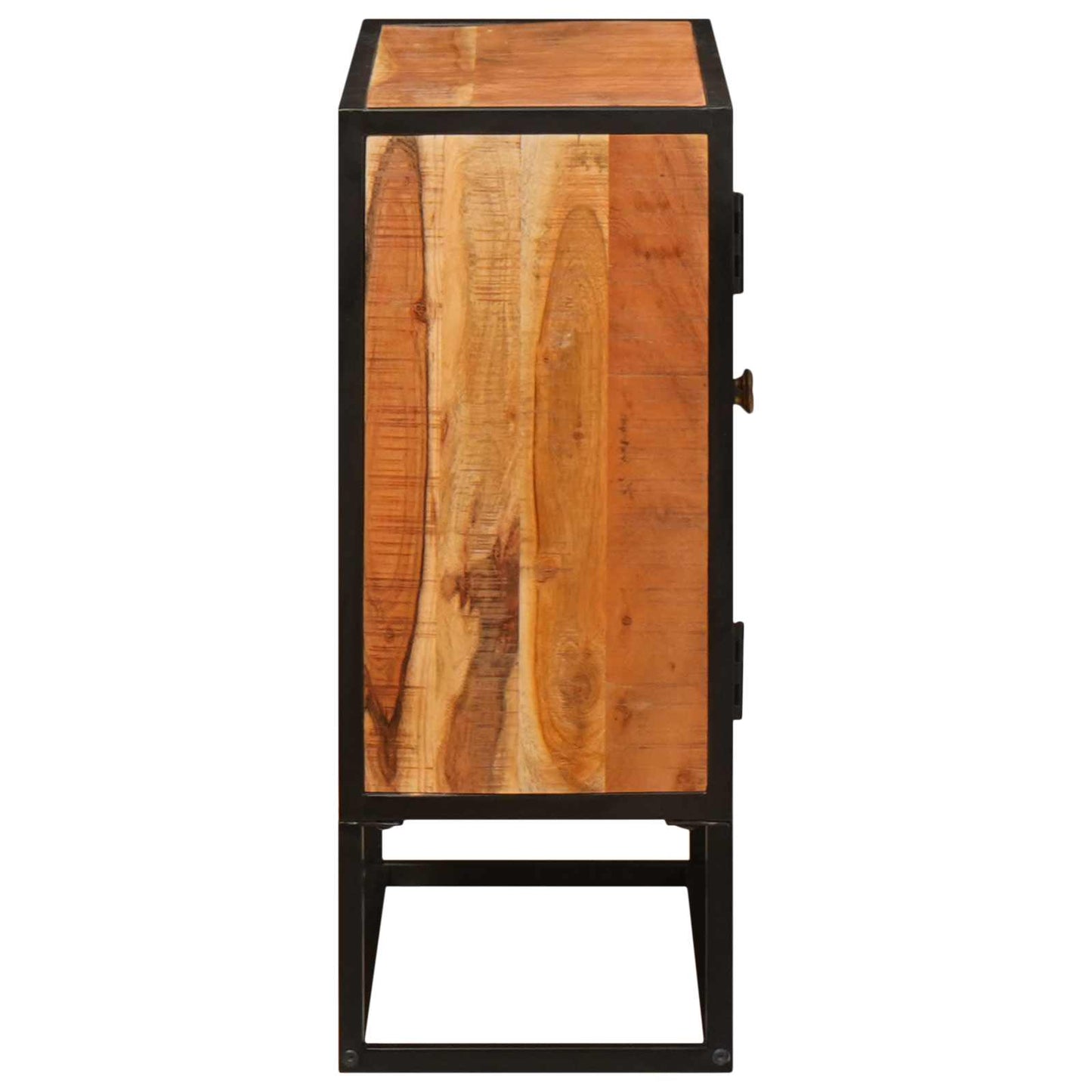 Serviesskap Beta Naturlig 70 x 30 x 75 cm Solid akasietre vidaXL