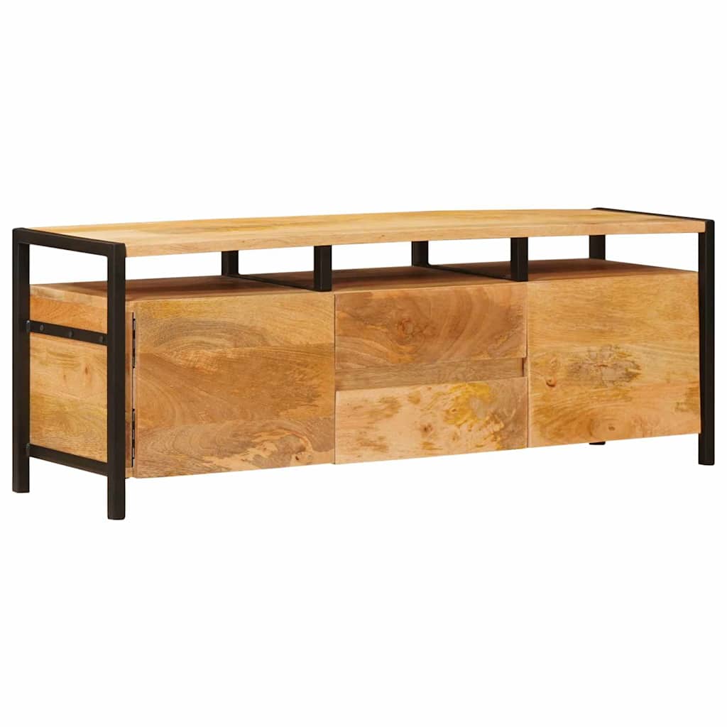 Oppbevaringsskap med dør Brun 110 x 30 x 40 cm Massiv mango tre