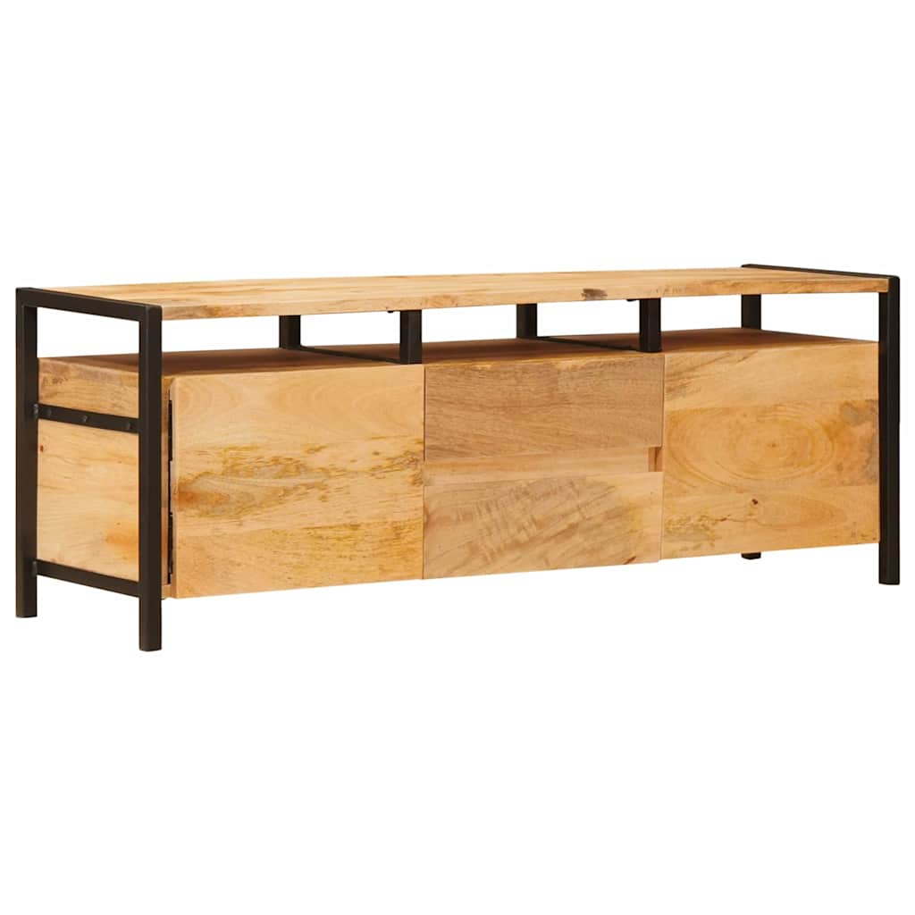 Oppbevaringsskap med dør Brun 110 x 30 x 40 cm Massiv mango tre