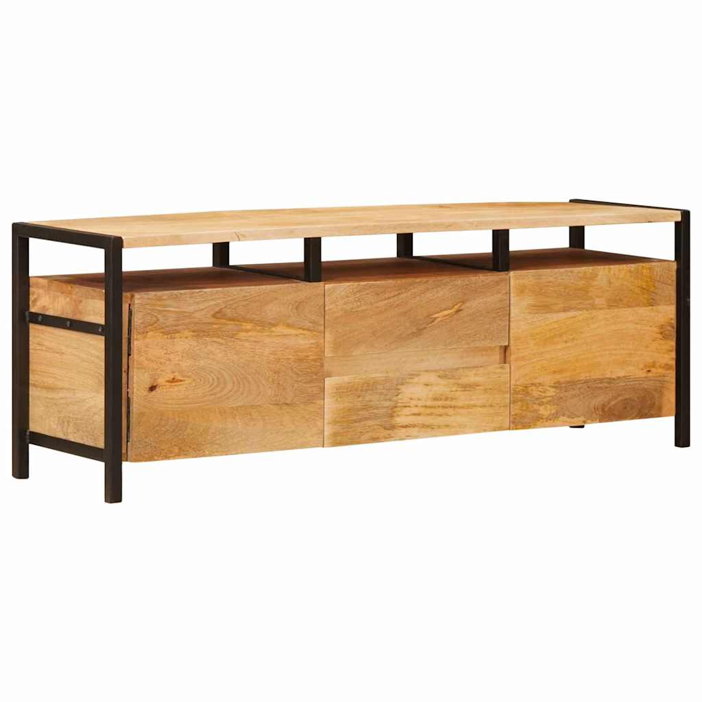 Oppbevaringsskap med dør Brun 110 x 30 x 40 cm Massiv mango tre